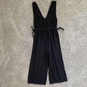 Madewell Black Wide Leg Jumpsuit